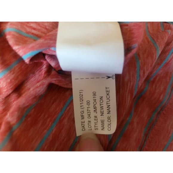 Johnnie-O Performance Polo Shirt Stretch Short Sleeve Men’s M Golf Casual - Picture 6 of 10